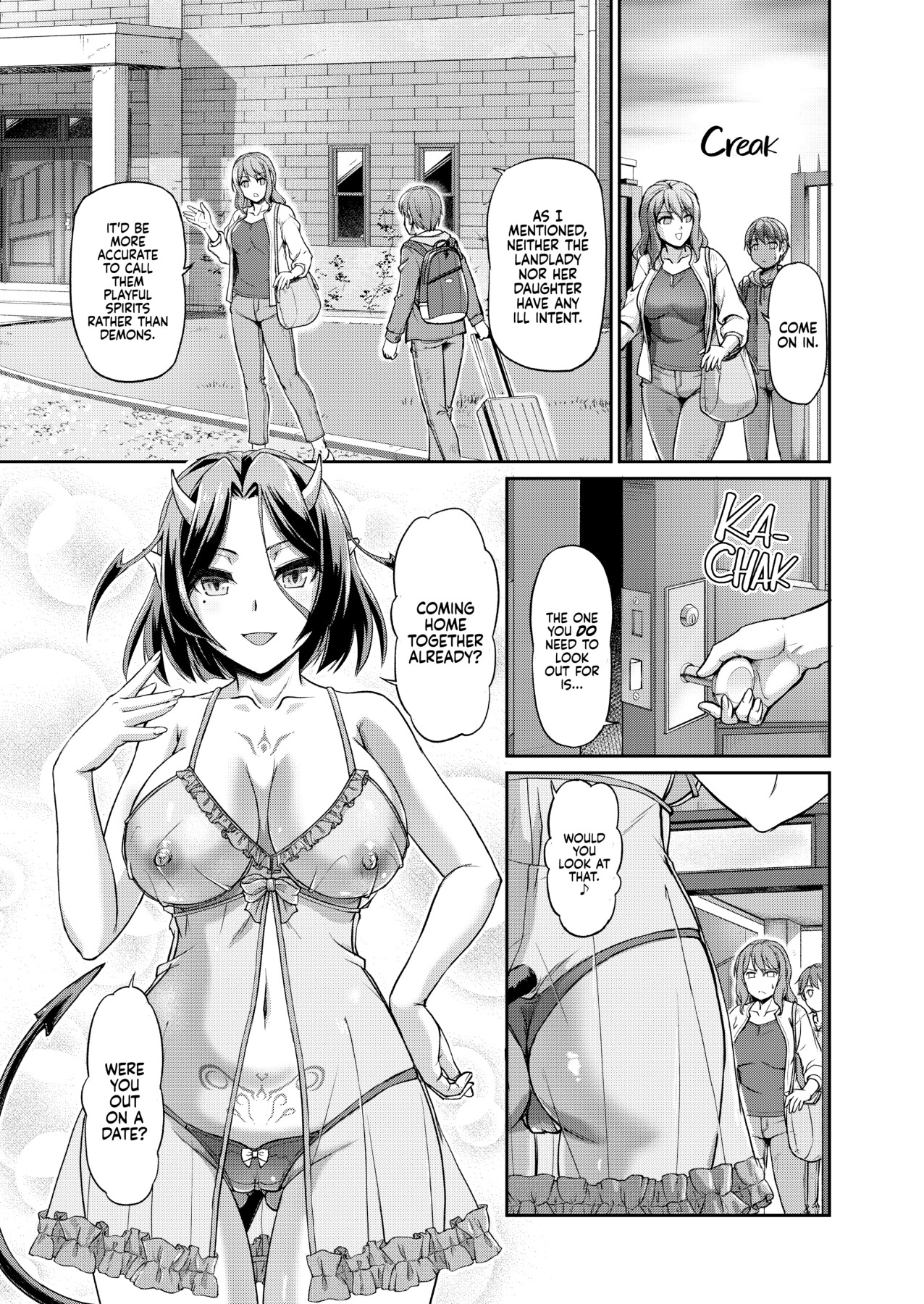Hentai Manga Comic-Daily Life at the Monster Girl Manor-Read-36